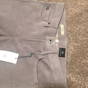 AG suede jeans